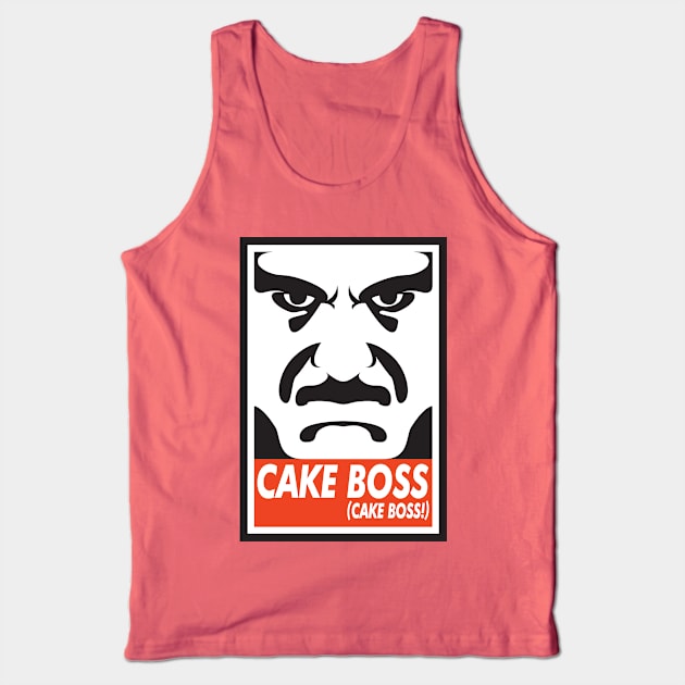 CAKE BOSS (Cake Boss!) Tank Top by gthomasmcdonald